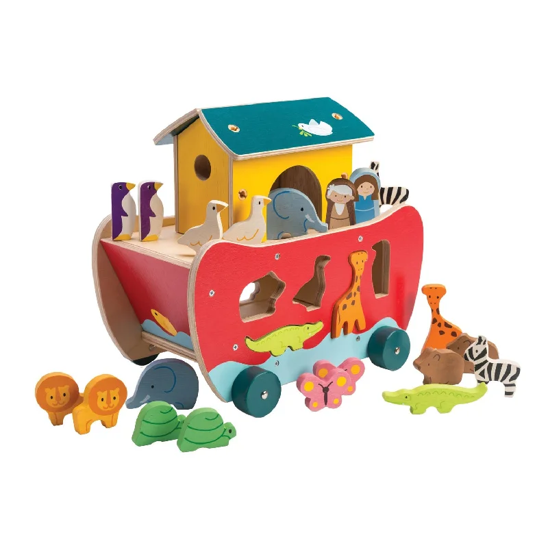 Tender Leaf Toys Noah's Shape Sorter Ark