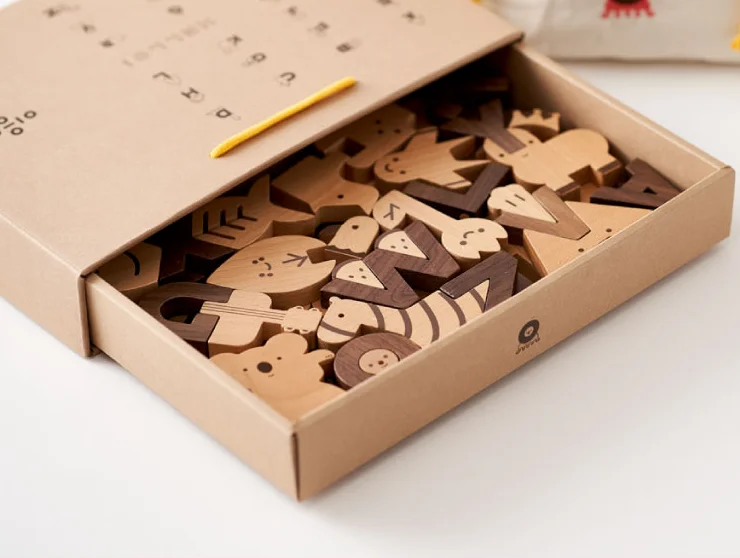 Ultimate Wooden Alphabet Puzzle