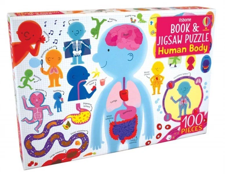 Usborne: Book & Jigsaw - Human Body