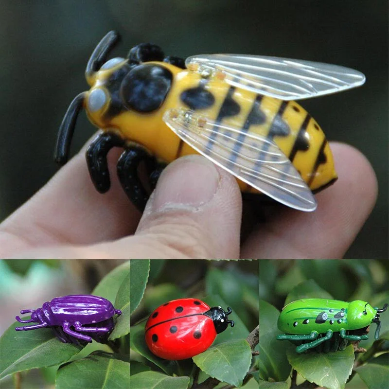 Vibration Toys Electronic Fun Funny Trick Electric Simulation Insect Toy Random