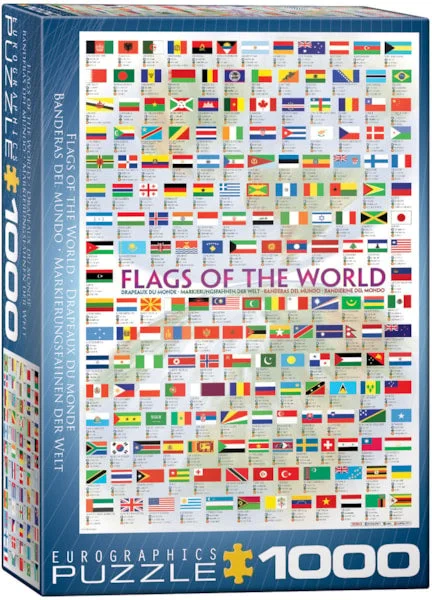 Flags of the World 1000pc - EuroGraphics Puzzle