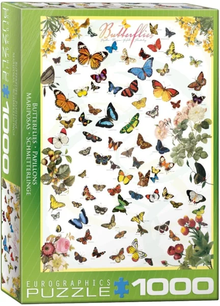 Butterflies 1000pc - EuroGraphics Puzzle