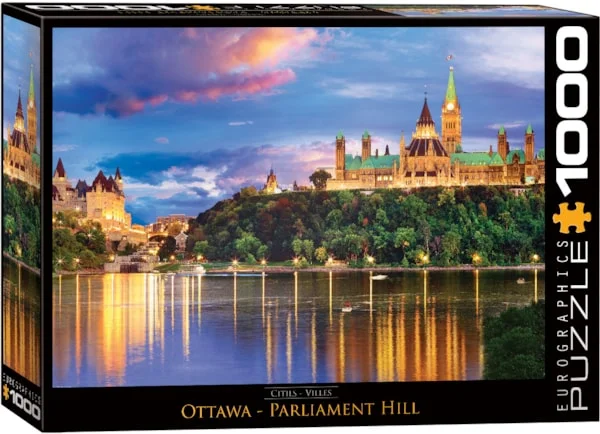 Ottawa Parliament Hill 1000pc - EuroGraphics Puzzle