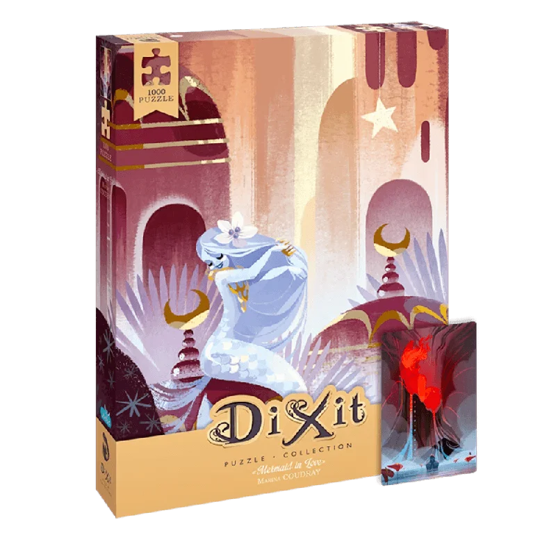 Dixit Jigsaw Puzzle: Mermaid in Love (1000 Pieces)