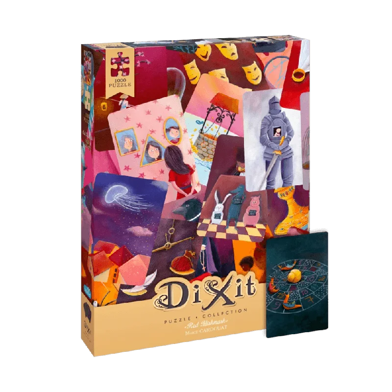 Dixit Jigsaw Puzzle: Red MishMash (1000 Pieces)