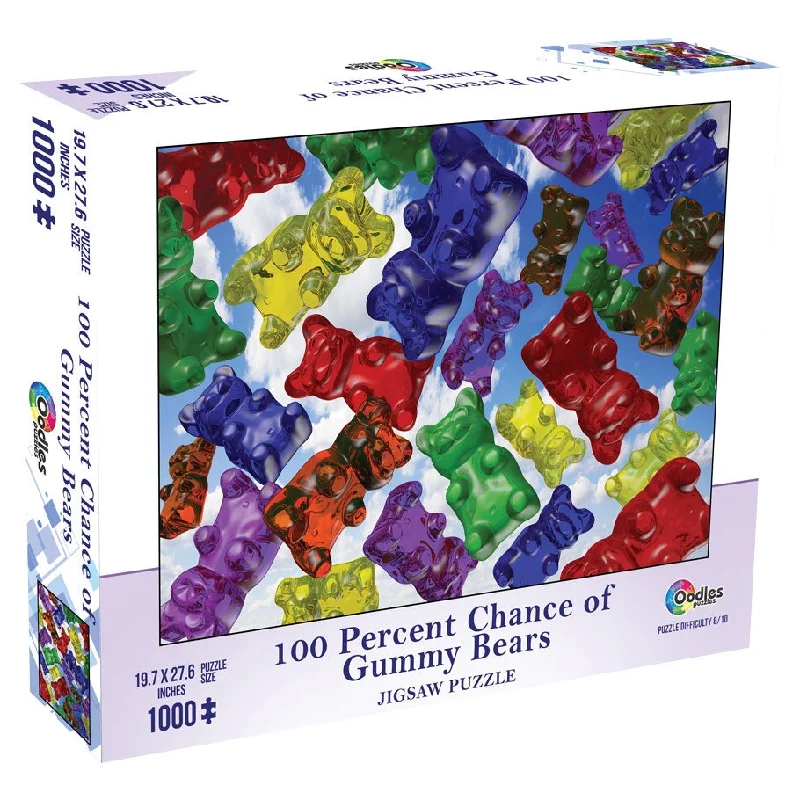 Puzzle 1000 Percent Chance of Gummy Bears