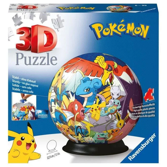 Ravensburger 3D Puzzle-Ball - Pokemon 72pc