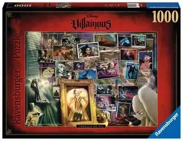 Puzzle books with multiple puzzle types​ VILLAINOUS: CRUELLA DE VIL